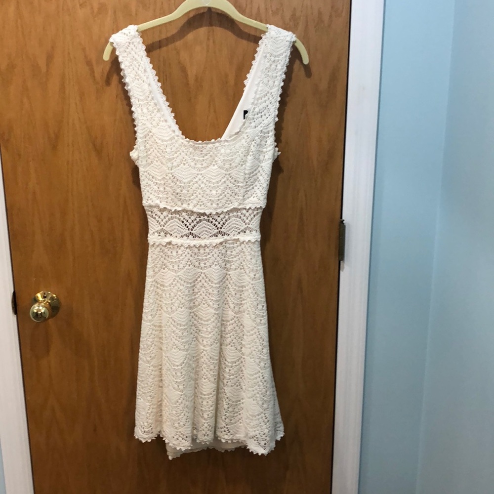 white dress Guess Brand